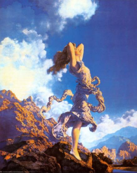 Ecstasy de Maxfield Parrish - 1926