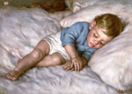 Enfant qui dort - Luigi Amato