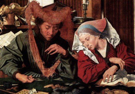 Marinus-van-Reymerswaele-Le-changeur-et-sa-femme-1540